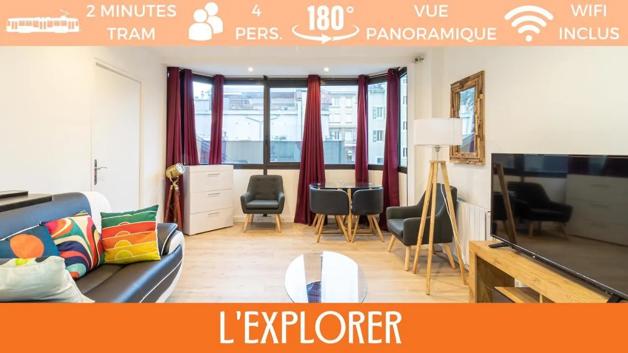Apartment Zenbnb / L'Exploreur / 2 Min. Tram / Centre-Ville Annemasse