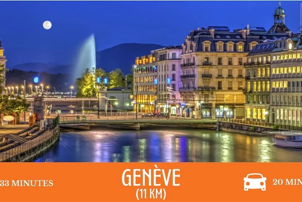 Zenbnb / L'Exploreur / 2 Min. Tram / Centre-Ville Annemasse